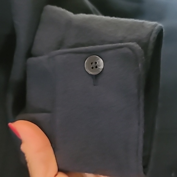 Goodfellow & Co Men's Deep Blue Fleece Jacket/Shacket - Picture 9 of 10